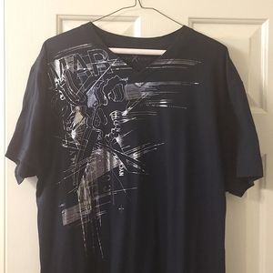 V Neck Marc Ecko XL T-Shirt